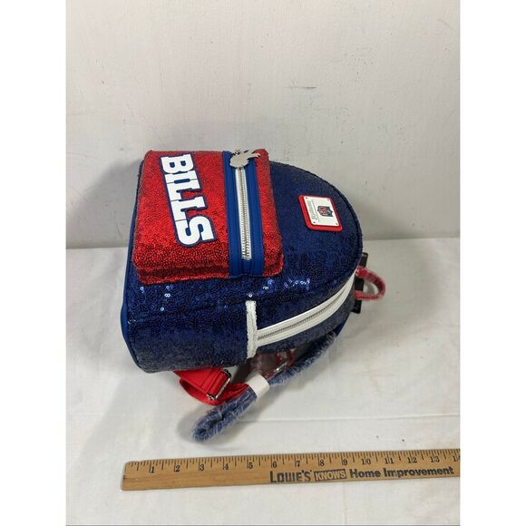 NFL Buffalo Bills‎ Loungefly backpack red blue new main image 8